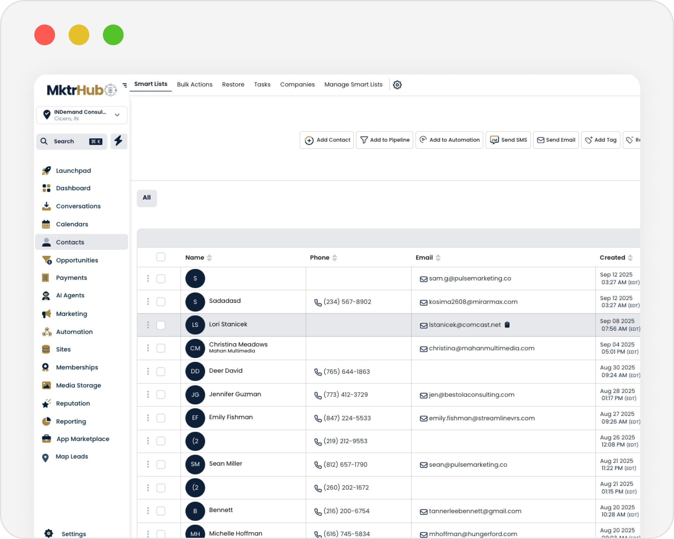 Key Benefits CRM
