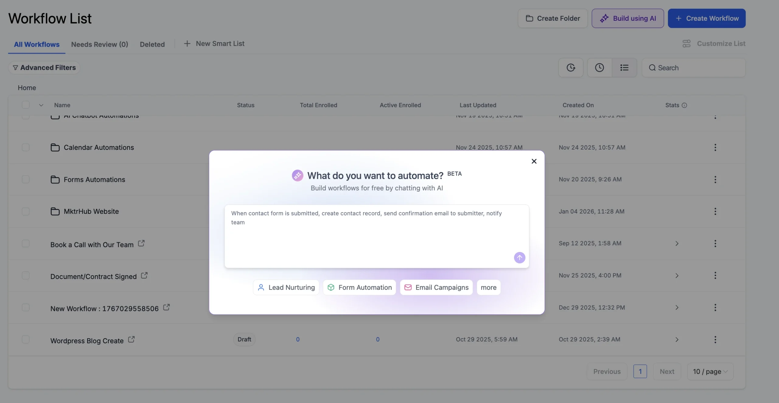 Workflow AI